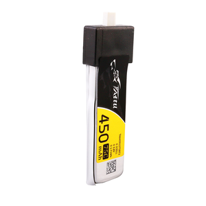 Paquete de batería Lipo de alto voltaje 75C 1S1P de <span class=keywords><strong>450mAh</strong></span> 3,8 V para avión pequeño FPV RC - Product Image 3