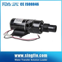 Singflo Pompa Makerator FL-65A 12V 49.2LPM Pompa Sump untuk Wisatawan Mobile Toilet