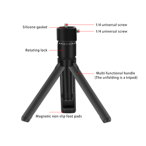 Bullet thời gian mở rộng cực máy ảnh toàn cảnh insta360 Một tích hợp Tripod Selfie Stick xoay xử lý thể thao máy ảnh đứng - Product Image 5
