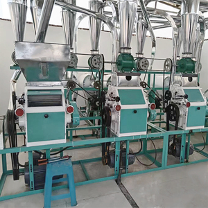 10t mỗi ngày Tinh Chế Bột hoàn chỉnh nhà máy bột mì cho thị trường Châu Phi - Product Image 1