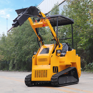 Asiento del operador para minicargadora de orugas (cargadora frontal de troncos) de gran venta |   Motor Reemplazable de 23 HP |   Radio de Giro Corto | - Product Image 2