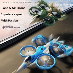 Avion de voltige 2-en-1 Terre et Air, jouet de combat à dérive roulante avec longue autonomie - Product Image 2