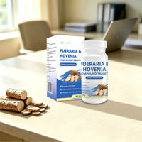 Complément Alimentaire en Comprimés de Pueraria Hovenia, Personnalisation OEM de Bouteilles et de Boîtes à Marque Privée