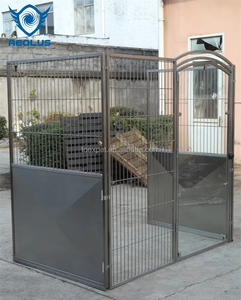 Patrón sólido Anti-Rust Galvalume Dog Kennel Cajón de alambre soldado económico con bandeja de plástico Palet <span class=keywords><strong>para</strong></span> <span class=keywords><strong>perros</strong></span> grandes - Product Image 3
