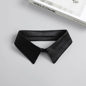 Hàng Ngày Phổ Quát Trắng Đen Faux Cổ Áo Giả Thời Trang Đơn Giản Choker Peter Pan Vòng Cổ Cho Nam Giới Phụ Nữ - Product Image 4