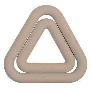 CZFIT Latest Style Silicone Home Gym Fitness for Women Power Pilates Yoga Ring 10Lb Color Triangle <b>Dumbbells</b> <b>Weight</b> Ring Unisex - Product Image 2