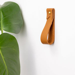 Organizzatore per la Casa, Gancio da Parete in Pelle, Cinghia Appendiabiti, <span class=keywords><strong>Porta</strong></span> <span class=keywords><strong>Asciugamani</strong></span> - Product Image 2