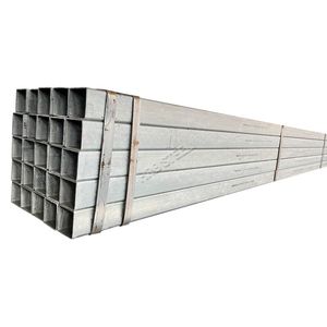Tube en acier Section creuse 40*40 Tuyau d'acier carré galvanisé 65*65 Tubes Gi <span class=keywords><strong>Prix</strong></span> par mètre - Product Image 6