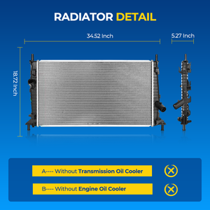 Mazda <span class=keywords><strong>3</strong></span> 2004-2009 için alüminyum motor soğutma radyatör montajı su tipi araba radyatörü <span class=keywords><strong>2</strong></span>.0L <span class=keywords><strong>2</strong></span>.3L ile uyumlu - Product Image 2