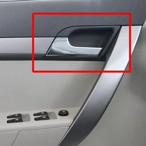 Chevrolet Aveo T250 T255 Interior <b>Door</b> <b>Handle</b> 96462709 96462710 Left Right Black Electroplated Silver ABS <b>Replacement</b> - Product Image 4