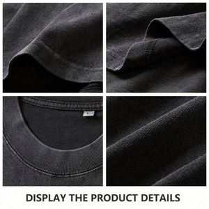 T-shirt graphique personnalisé pour homme, vintage, hip-hop, coton, streetwear, tee-shirt surdimensionné, Cactus Jack Lightning Brown - Product Image 2