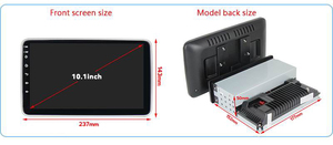 Radio para Auto Android con Carplay, Universal de 9 y 10.1 Pulgadas, 360 Grados, para VW, TOYOTA, NISSAN, HONDA, BYD, <span class=keywords><strong>OPEL</strong></span>, con Audio, GPS y Navegación - Product Image 6