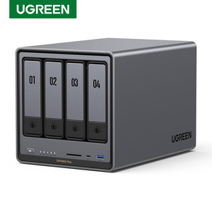 UGREEN NASync DXP4800 più 4 Bay Desktop NAS Intel Pentium Gold 8505 5 Core CPU 4K 60Hz rete di archiviazione collegata (senza disco) - Product Image 1