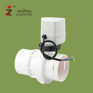 Amortisseur électrique hôte d'air frais du système de climatisation central Junzhou Contrôle analogique Contrôle du volume d'air 0-10V - Product Image 1