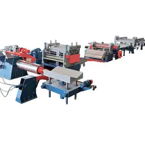 High precision automatic steel coil and plate cut to length line machine