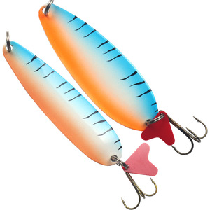 Señuelo de Pesca Tipo Cuchara de 32g con Tres Anzuelos, Señuelo Artificial para Pesca de Lubina en Aguas Profundas, Uso en el Océano - Product Image 1
