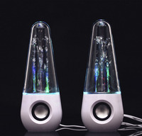 Usine en gros alimenté par USB haut-parleur de danse de l'eau couleur changeante LED danse fontaine haut-parleurs pour Smartphone ordinateur portable