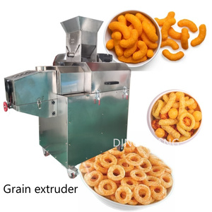 Gagnez une bonne admiration Popcorn Maker Pot Puff Rice & Corn Snack Food Extruder Processing Line Gonflage Corn Puff Snack Machine - Product Image 1