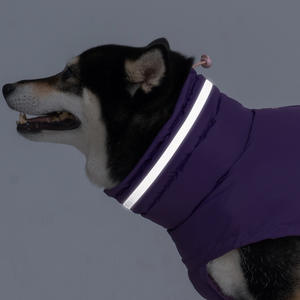 เสื้อแจ็คเก็ตสะท้อนแสงกันน้ำสำหรับสุนัขพันธุ์เกรย์ฮาวด์และแมว แบบปรับแต่งได้ ขายส่ง |   เสื้อโค้ทสัตว์เลี้ยงสำหรับฤดูหนาวสุดหรู - Product Image 4