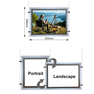 Customized Eco-friendly Outdoor/Indoor Super Slim <b>Light</b> Box Crystal <b>LED</b> 3-Year Warranty Customizable Shapes for Advertising - Product Image 1