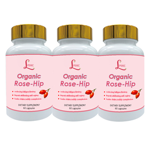 Oem Voedingssupplementen Huid Whitening Rozenbottelolie <span class=keywords><strong>Capsule</strong></span> Met Vitamine C Voor Bescherming Tegen Antioxidanten - Product Image 1
