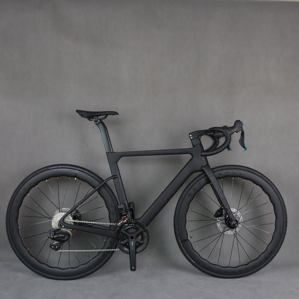 Carbon Fiber T1000 Aero Road Bike with 24 Speed Di2 & Carbon Wheelset