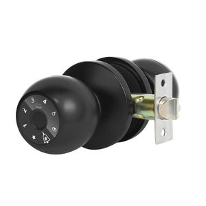 Akıllı Parmak İzi ve Anahtarsız IC Kartlı Kapı Kolu Kilidi, Tuya Uygulaması ile Uzaktan Kumandalı, Ahşap Kapılar için Ev ve Yatak Odası Kullanımına Uygun Dijital Kilit - Product Image 3