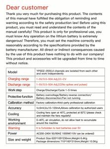 4-сторонний тестер мощности заряда и разряда одной ячейки, аккумулятор с разделенной емкостью быстро сбалансирован - Product Image 2