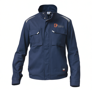 Chaqueta de Trabajo para Hombre TTAKE 3XL Gris, Uso en Fábrica, Resistente a la Abrasión, Ropa de Seguridad - Product Image 2