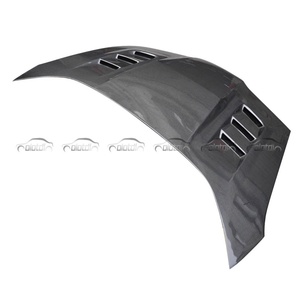 Capot moteur avant en fibre de carbone style HC pour Honda Fit Jazz Ge Body Kits 2009-2013 - Product Image 5