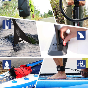 Tabla de Paddle Surf Inflable con Tecnología Drop Stitch - Portátil, 1 Año de Garantía, para Deportes Acuáticos - Product Image 3