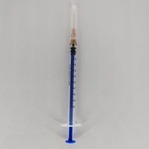 <span class=keywords><strong>Seringue</strong></span> jetable <span class=keywords><strong>en</strong></span> PE à 3 parties de 20 cc certifiée CE avec embout Luer-Lock et aiguille latérale dans un sac PE, utilisable <span class=keywords><strong>en</strong></span> vétérinaire - Product Image 5