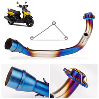 Système d'échappement complet pour moto Escape Moto Modifié Slip on pour BWS 125