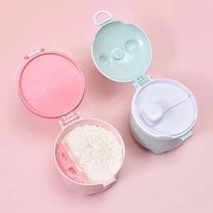 Boîte de rangement portable pour collations d'enfants, distributeur de nourriture, conteneur de <span class=keywords><strong>lait</strong></span> en poudre pour bébé à <span class=keywords><strong>3</strong></span> niveaux, vente chaude - Product Image 6