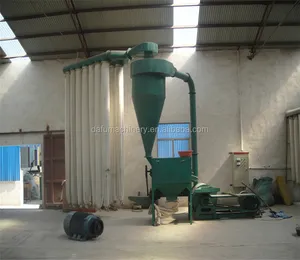 High yield wood crusher and wood powder pulverizer