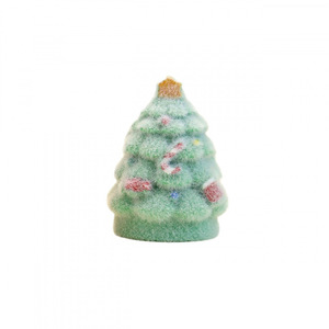 Ornements de Noël floqués Ertong Mini, 10 couleurs, accessoires de bijoux DIY, décorations artistiques rétro - Product Image 4