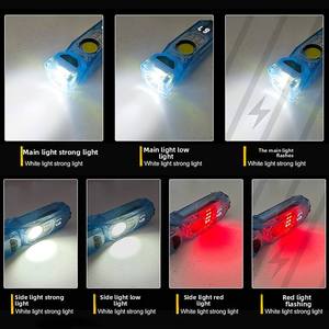USB <b>Rechargeable</b> LED <b>Work</b> <b>Light</b> with Digital Display Rotatable Head COB XPG Dual <b>Light</b> Magnetic Base Waterproof Flashlight - Product Image 6