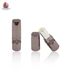 Esclusivo Astuccio Vuoto per Rossetto in Stile Retrò <span class=keywords><strong>Vintage</strong></span>, Confezione Lussuosa in Metallo Dorato - Product Image 3