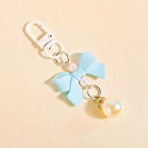 Creative Bow Colorful <b>Keychain</b> Mobile Phone Accessories Bag Pendant <b>Personal</b> Decoration - Product Image 5