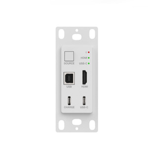 4K60 40m Panel de pared popular Extensor de <span class=keywords><strong>video</strong></span> Transmisor de red y receptor Panel de pared - Product Image 4