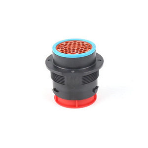 Conector Automotriz de 47 Pines, Macho y Hembra, de Plástico, Rojo, Negro y Azul, para Uso en Automóviles, IP20 - Product Image 3
