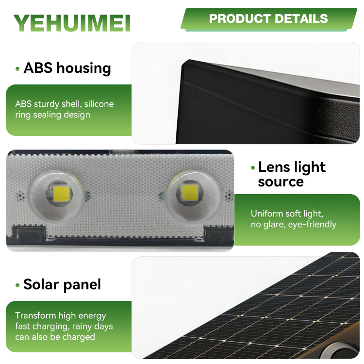 Outdoor Solar Fence Light RGB+Warm White IP65 Waterproof ABS Wall Mounted Lamp Auto Open Off Lithium Battery For Garden Patio · image 3