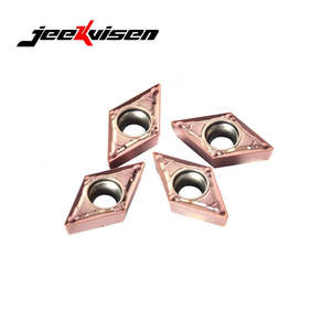 Plaquette de tournage en carbure Jeekvisen haute performance avec revêtement PVD DCMT11T304-MV JA215P APMT pour outils de coupe des alliages et des aciers inoxydables - Product Image 1