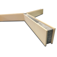 Pendentif éclairage boîte abat-jour suspendu acoustique plafonnier acoustique feutre panneau lampe lumière LED