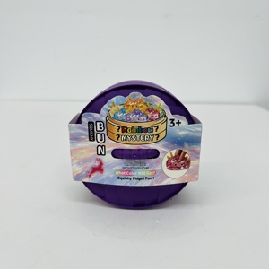 Jouet Squishy Bao Bun Renne de Noël à remontée lente, garni de maltose et de paillettes, en forme de dumpling, avec boîte surprise, entrepôt USA - Product Image 3