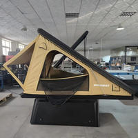 Carpa de Techo Impermeable Portátil Ligera y Versátil para las Cuatro Estaciones, Fácil de Instalar, para Camionetas 4x4 Todoterreno, de Aluminio