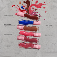 Lage minimale bestelhoeveelheid Private Label Lip Glaze Drakenfruitextract OEM ODM Kleine oplage Aangepaste logo branding Professionele beautyfabriek