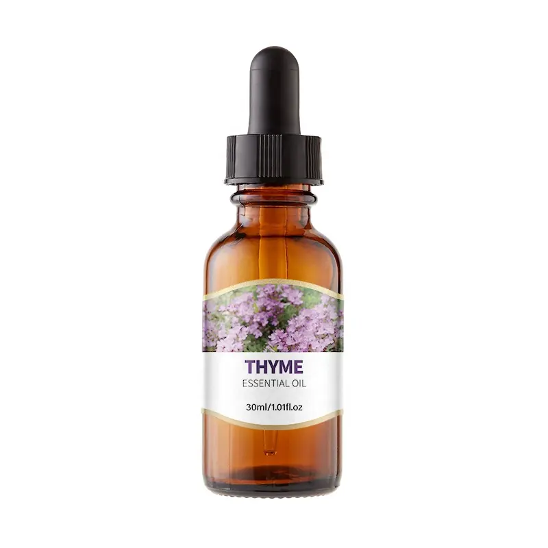 Wholesale Custom private label 100% Pure Natural Hair Growth Thyme Essential oil
