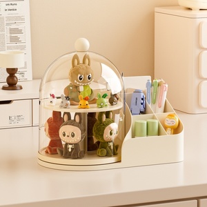 Trendy Modern Minimalist Plastik Oyuncak Figür Saklama Kutusu Kör Kutu Düzenleyici Bebek Yapım Bloğu Sergi Rafı Toz Geçirmez - Product Image 2