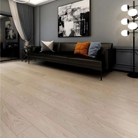 Luxus-Vinylfliesen LVT Bodenaufkleber Holzmaserung EIR-Prägung Rutschfest Selbstklebender PVC-Bodenbelag für Innenrenovierung